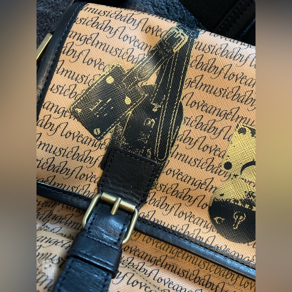 L.A.M.B. Leather crossbody messenger bag - Picture 10 of 10